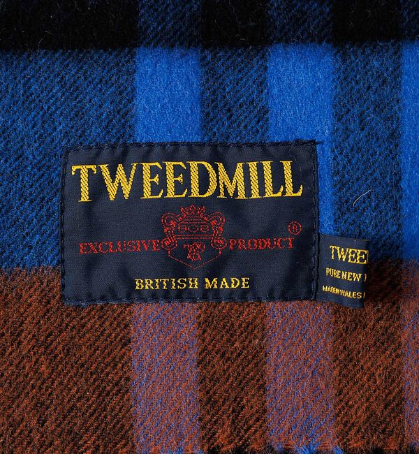 ABAHOUSE「【TWEEDMILL / ツイードミル】Lambswool Scarf / ラム」|マフラー|