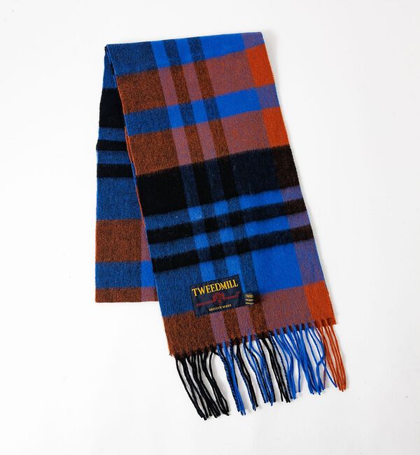 ABAHOUSE「【TWEEDMILL / ツイードミル】Lambswool Scarf / ラム」|マフラー|