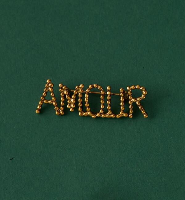 TIARA「【ADER.bijoux/アデルビジュー】CUTSTEEL amour brooch」|ブローチ・コサージュ|
