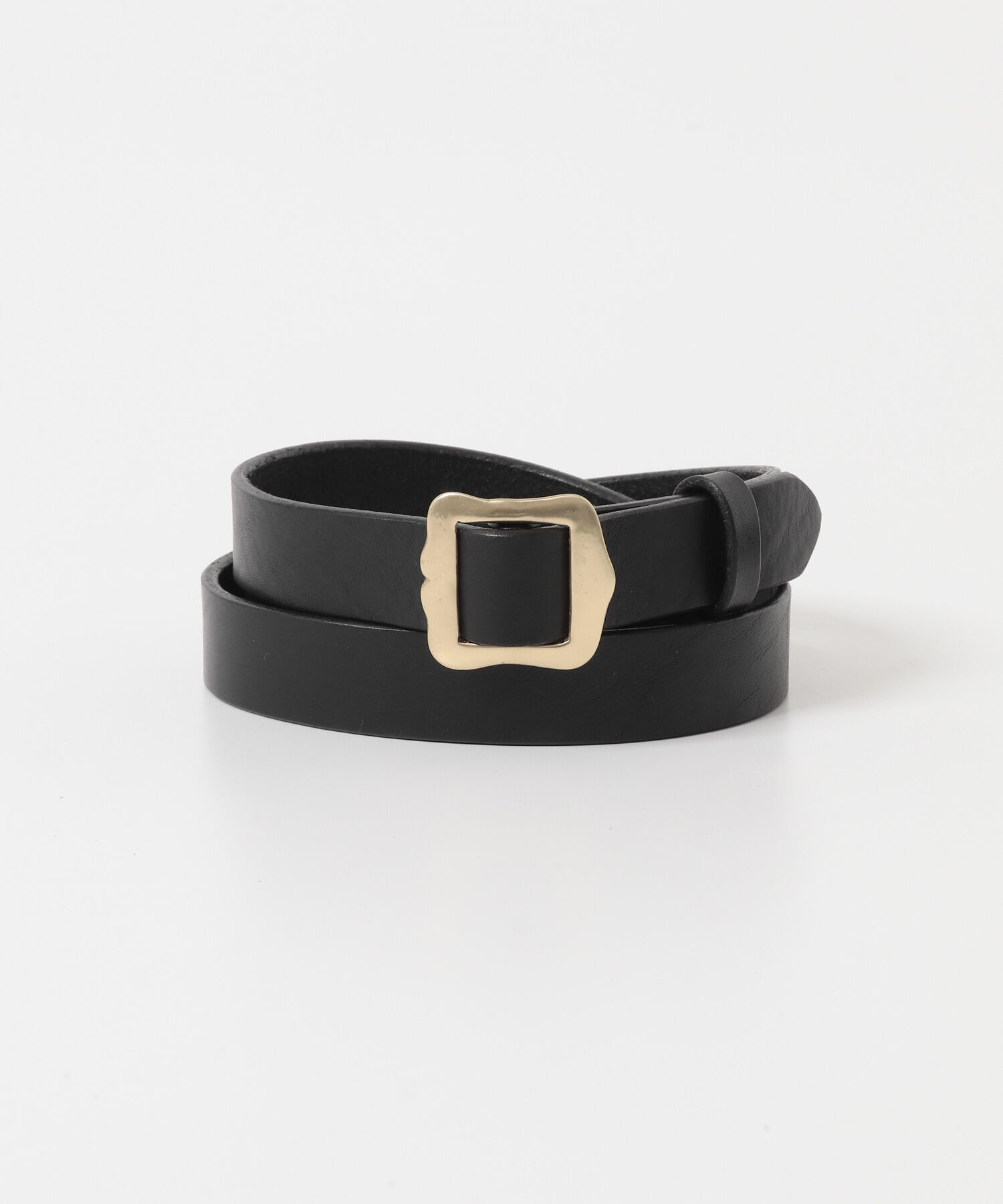 RODE SKO「atelier brugge　WAVE BUCKLE SLIDE BELT」|ベルト|
