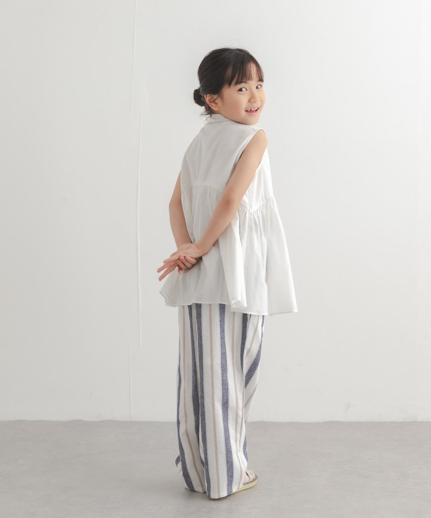 URBAN RESEARCH DOORS「『親子リンク』コットンボイル切替ブラウス(KIDS)」|その他|