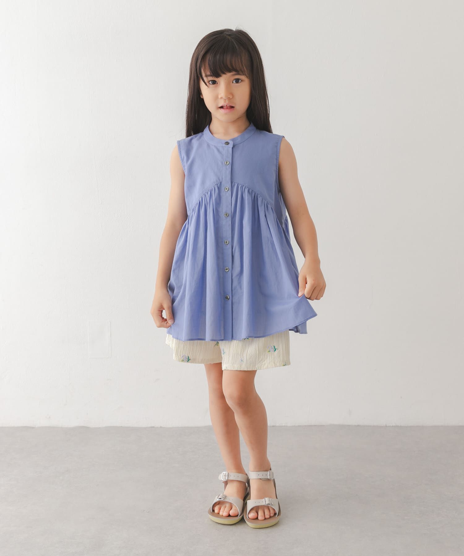 URBAN RESEARCH DOORS「『親子リンク』コットンボイル切替ブラウス(KIDS)」|その他|