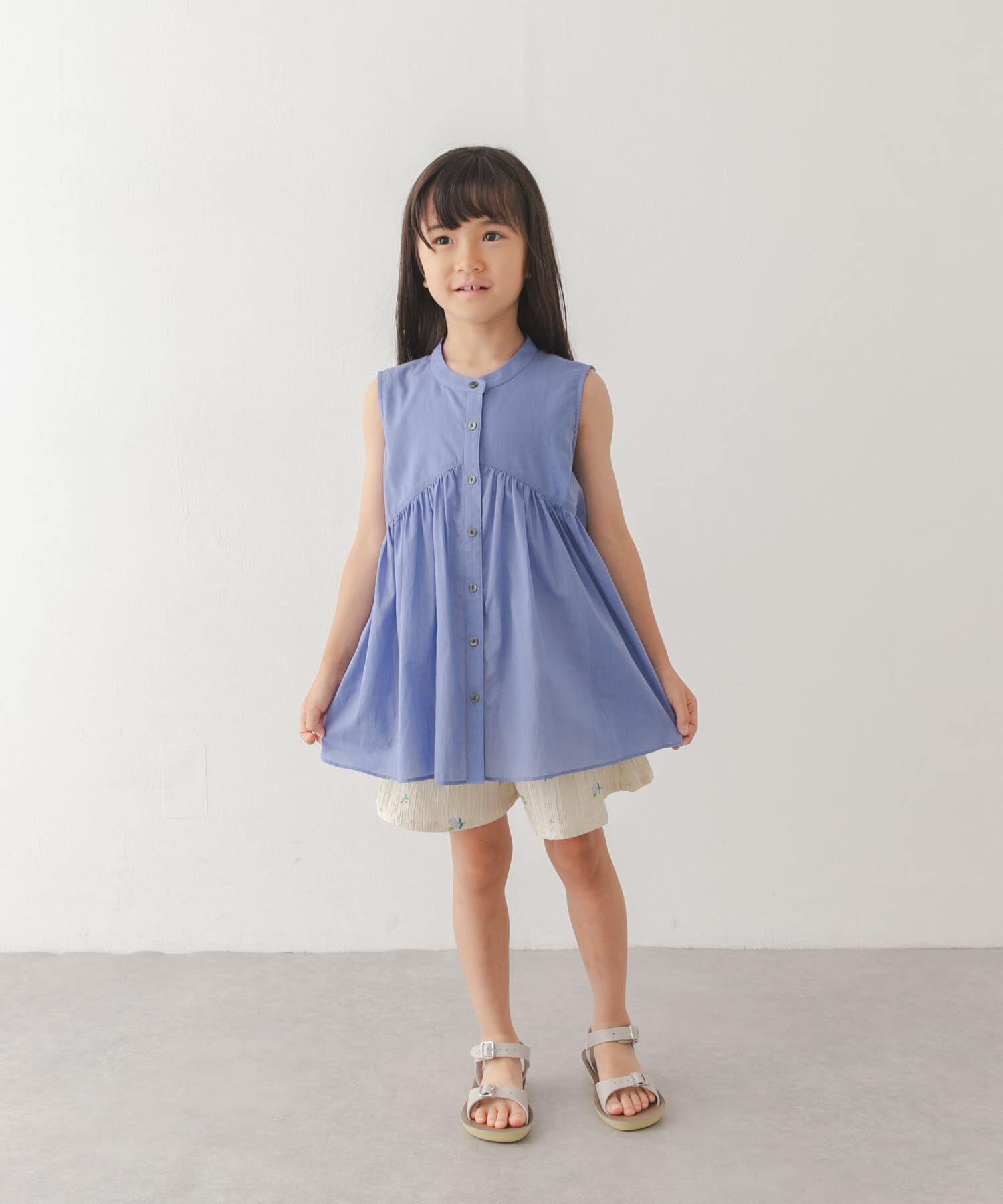 URBAN RESEARCH DOORS「『親子リンク』コットンボイル切替ブラウス(KIDS)」|その他|