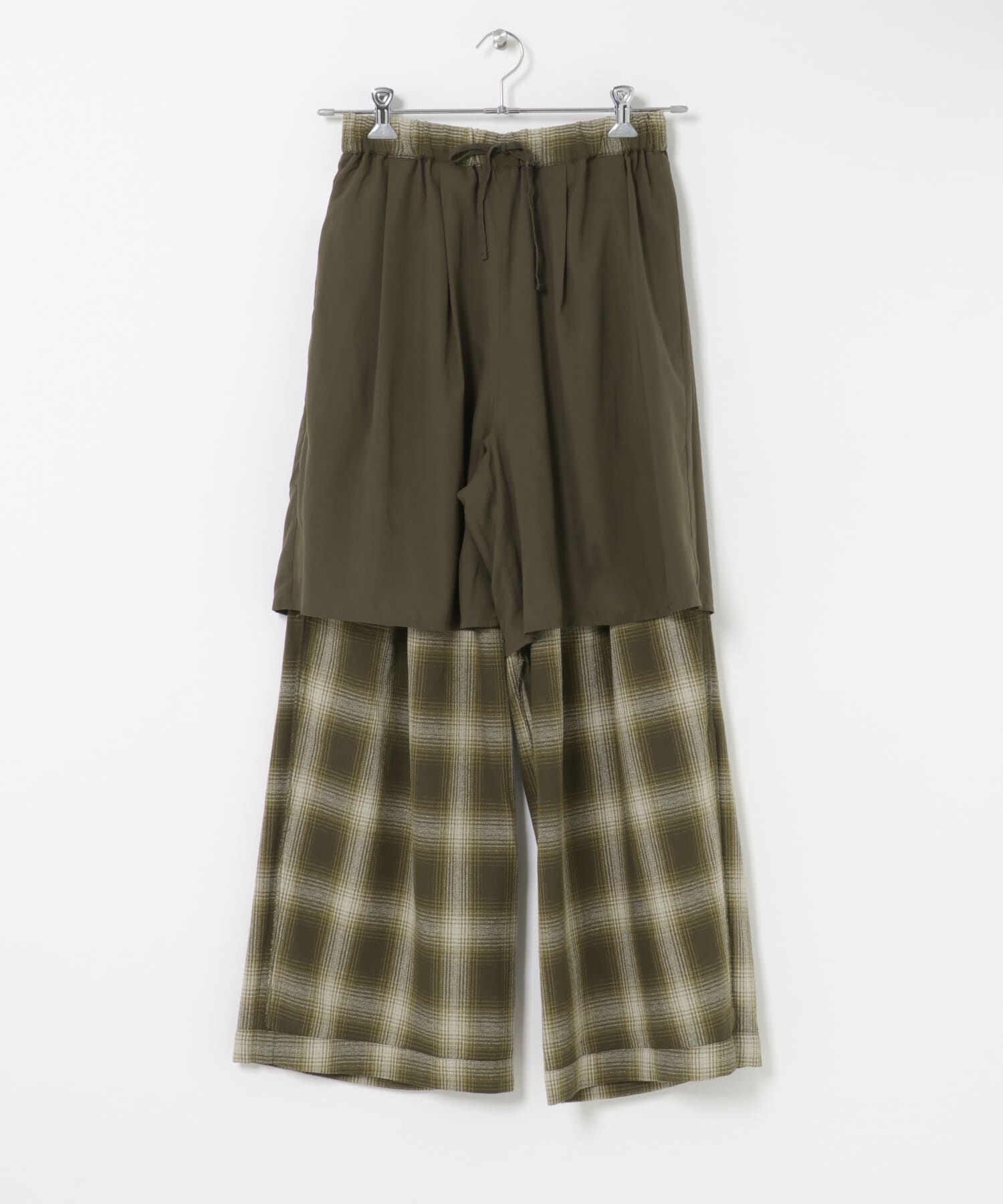URBAN RESEARCH DOORS「FORK&SPOON　オンブレチェックパンツ」|その他|