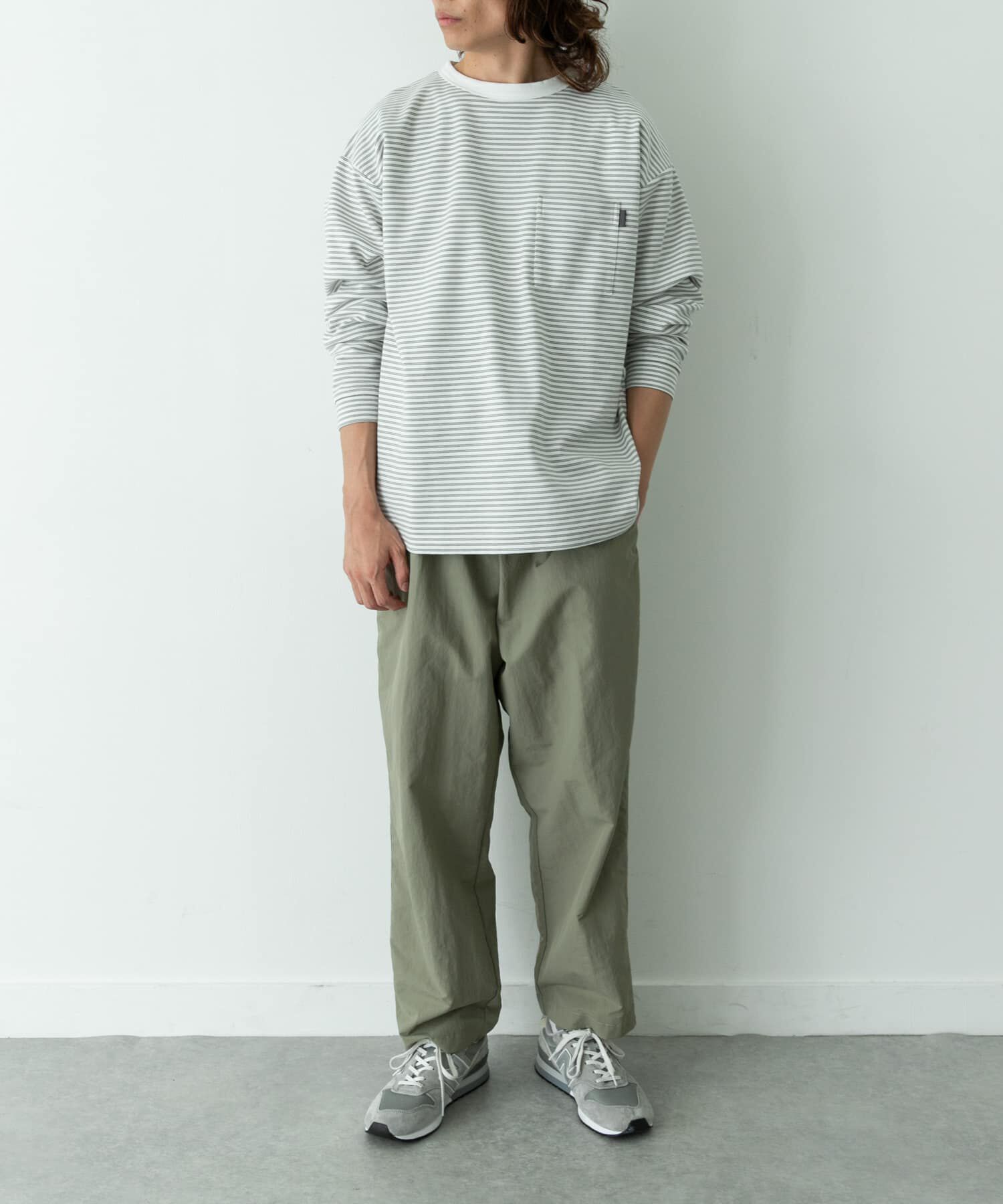 Sonny Label 「ポンチポケット付ロングスリーブTシャツ」|Tシャツ・カットソー|