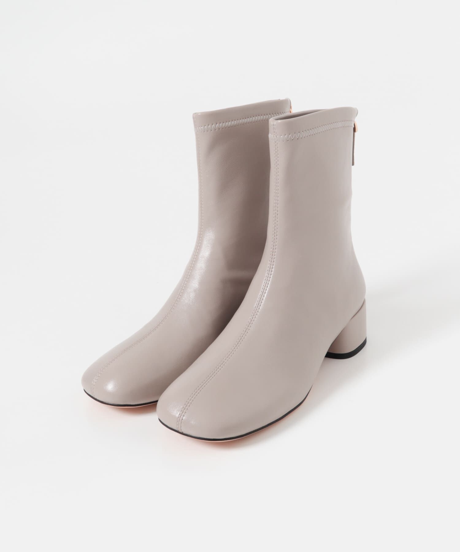 URBAN RESEARCH ROSSO「Mollini　スクエアトゥ ショートブーツ」|ショートブーツ|グレー系その他