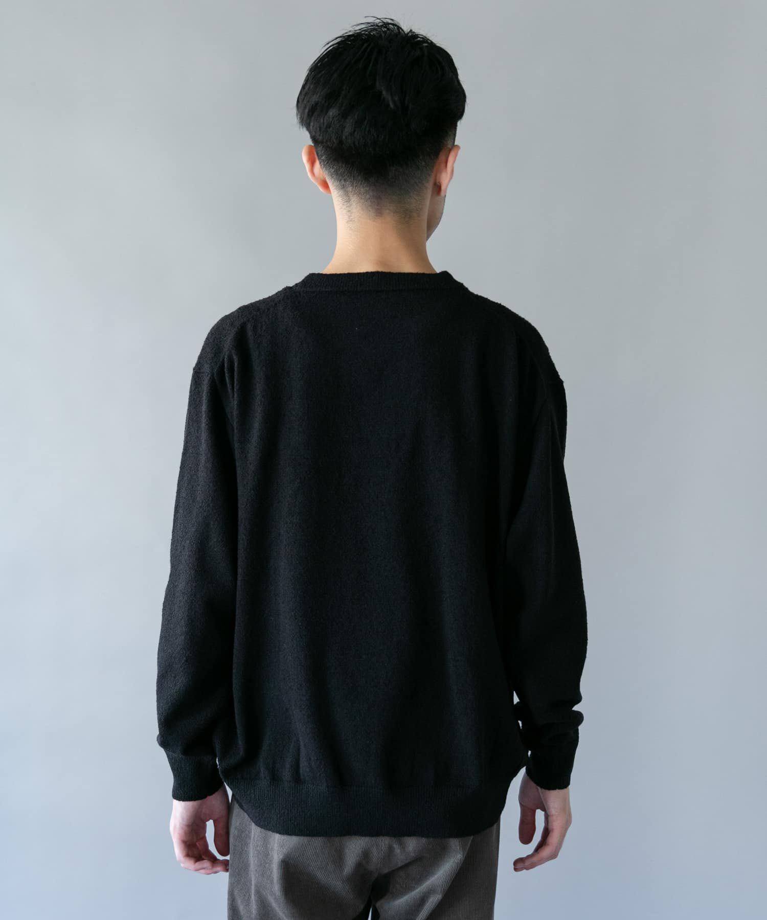 URBAN RESEARCH DOORS「ミニブークレ クルーネックニット」|ニット・セーター|