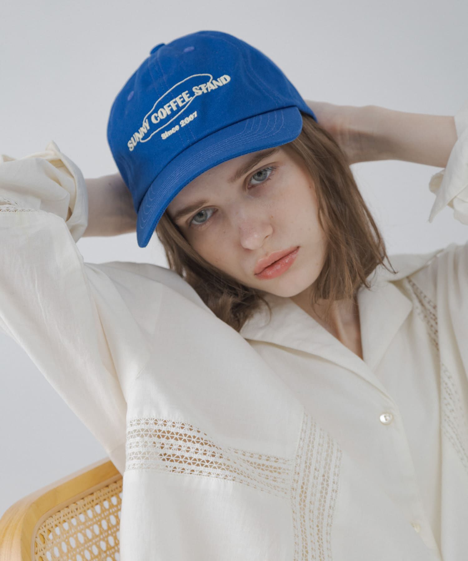 Sonny Label 「エンブロイダリーロゴキャップ」|キャップ・キャスケット|ブルー