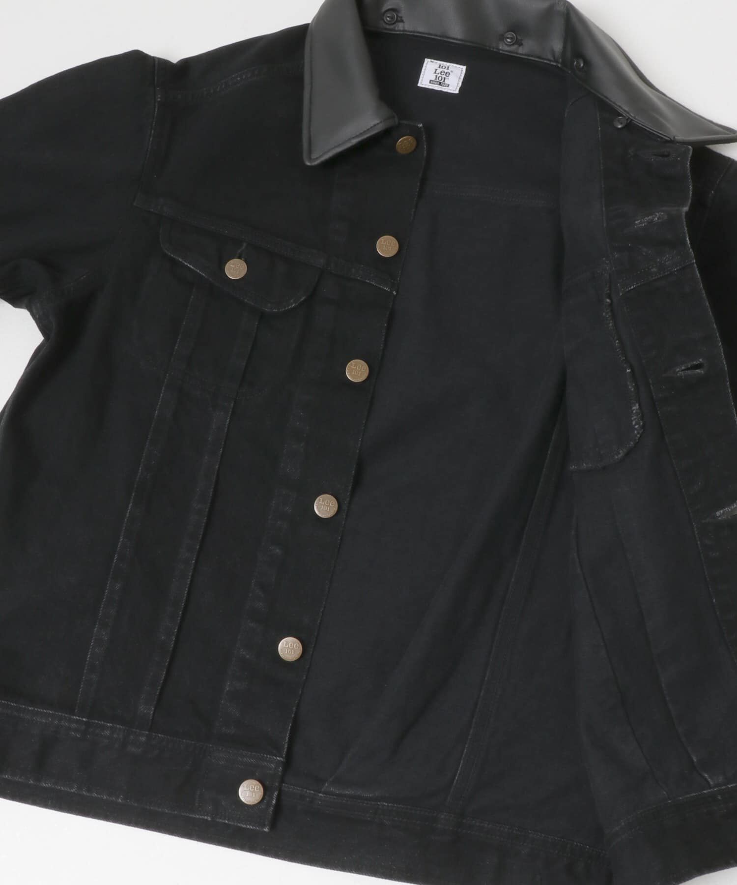 URBAN RESEARCH ROSSO「『別注』Lee&times;ROSSO　2WAY COLLAR JACKET」|デニムジャケット|