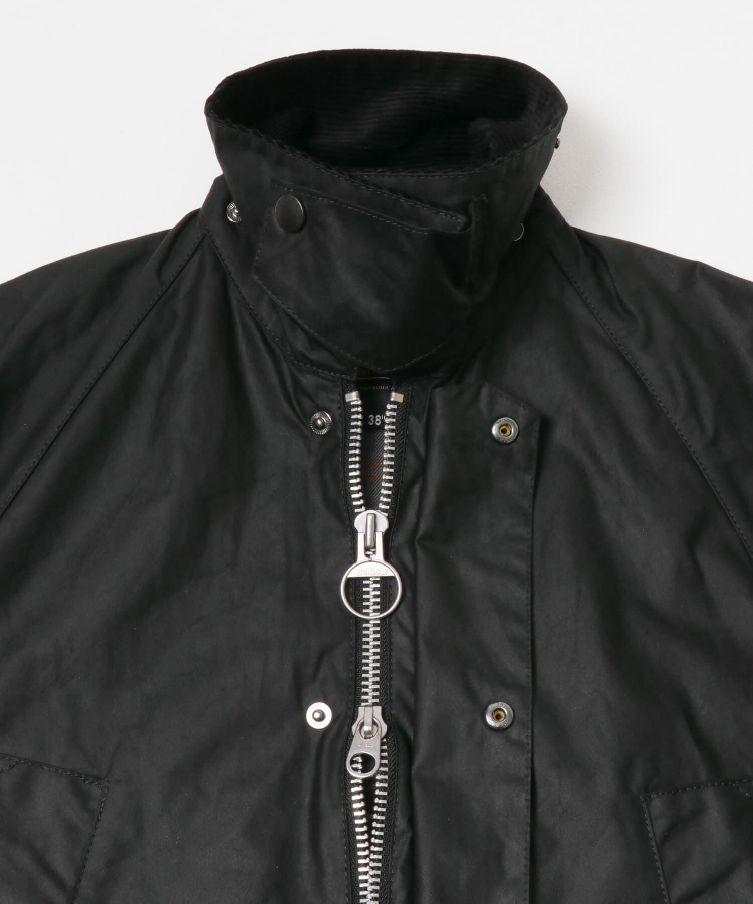URBAN RESEARCH「Barbour　OS BEDALE WAX JACKET」|ノーカラーコート|