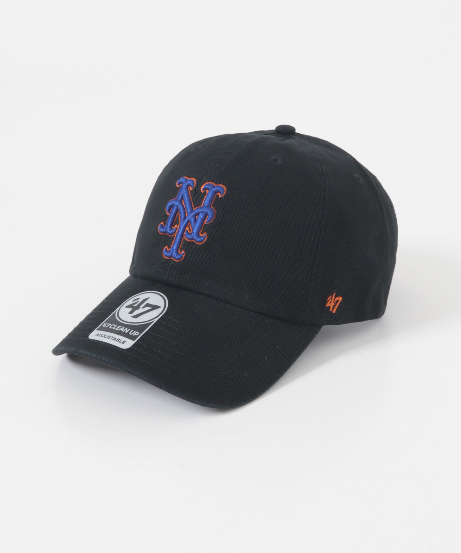 SENSE OF PLACE by URBAN RESEARCH「『WEB/一部店舗限定』FORTY SEVEN　47 CLEAN UP METS」|キャップ・キャスケット|ブラック