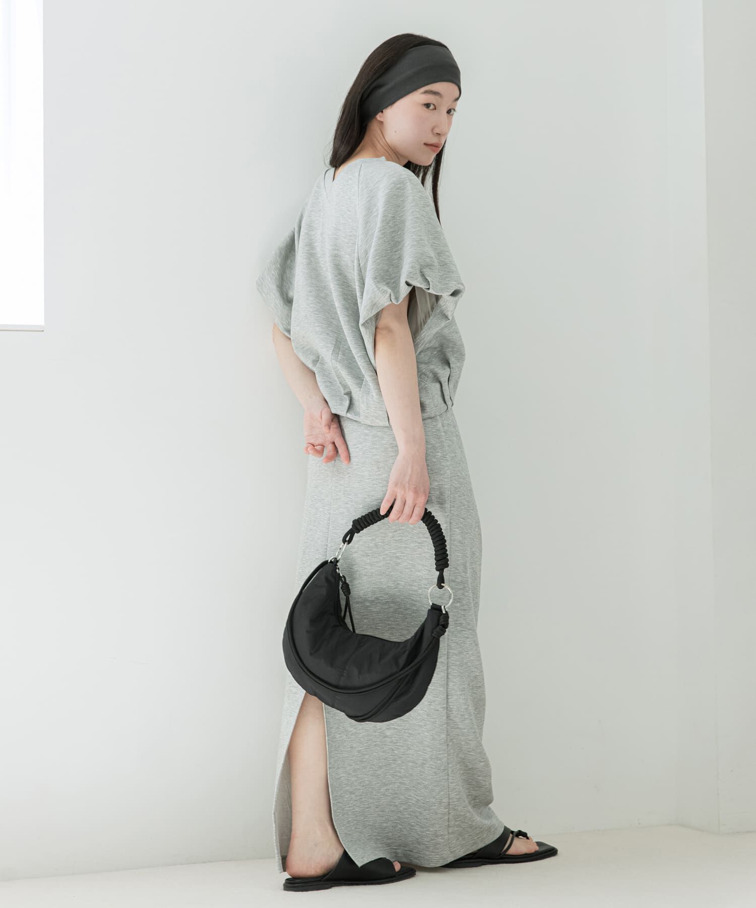 SENSE OF PLACE by URBAN RESEARCH「『撥水』SKINProof 撥水ドレープスカート」|スカート|
