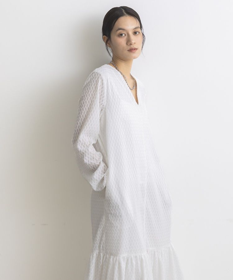 GARAGE OF GOOD CLOTHING「【TORRAZZO DONNA】Sheer JQ Dress」|ワンピース|