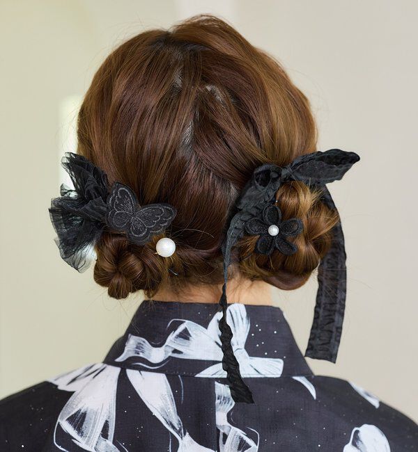  「【3COINSコラボ】リボンヘアアレンジセット」|その他|