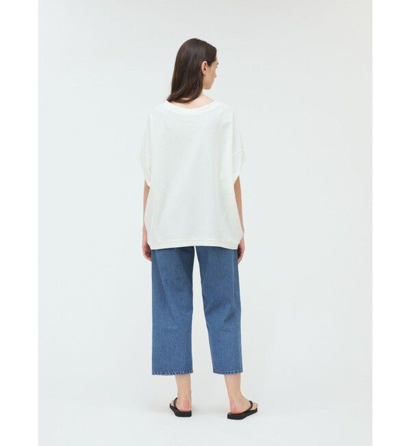 mizuiro ind「mizuiro ind ストレートデニムパンツ」|デニム|
