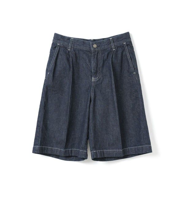 mizuiro ind「mizuiro ind デニムハーフパンツ(ONEWASH)」|その他|