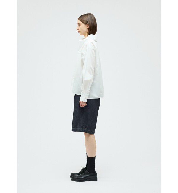 mizuiro ind「mizuiro ind デニムハーフパンツ(ONEWASH)」|その他|