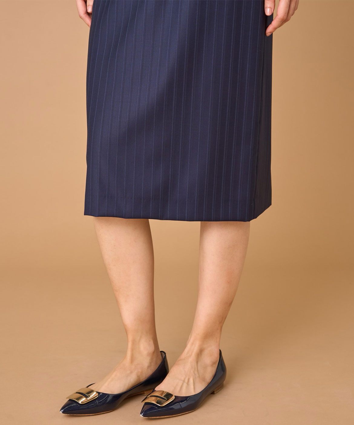 INED「LORO PIANA スカート」|タイト|