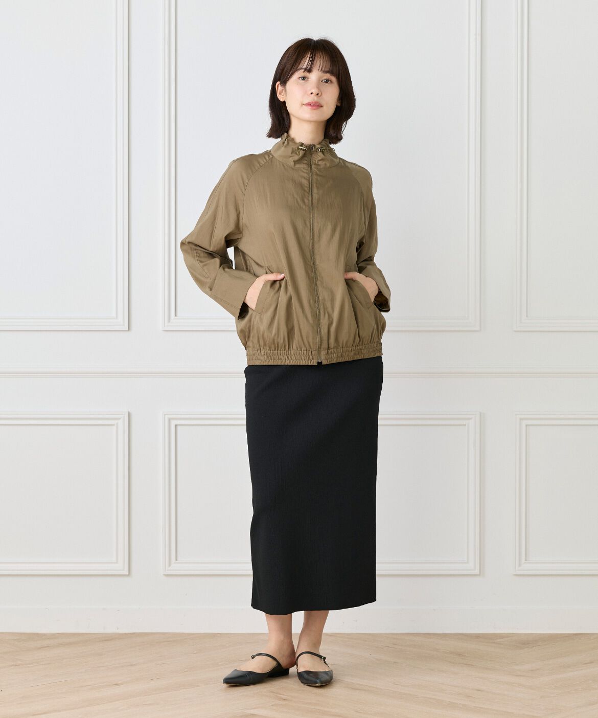 Le Souk「ジップアップブルゾン」|その他|