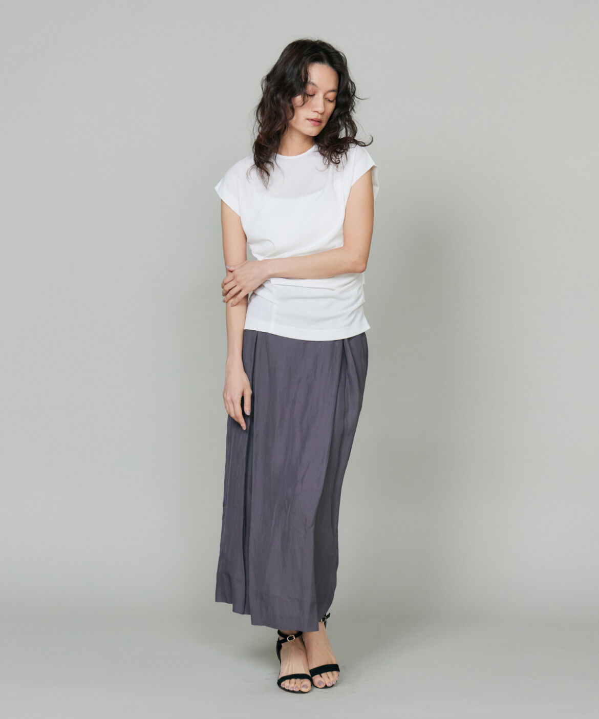 la veille by SUPERIOR CLOSET「ギャザートップス」|シャツ・ブラウス|