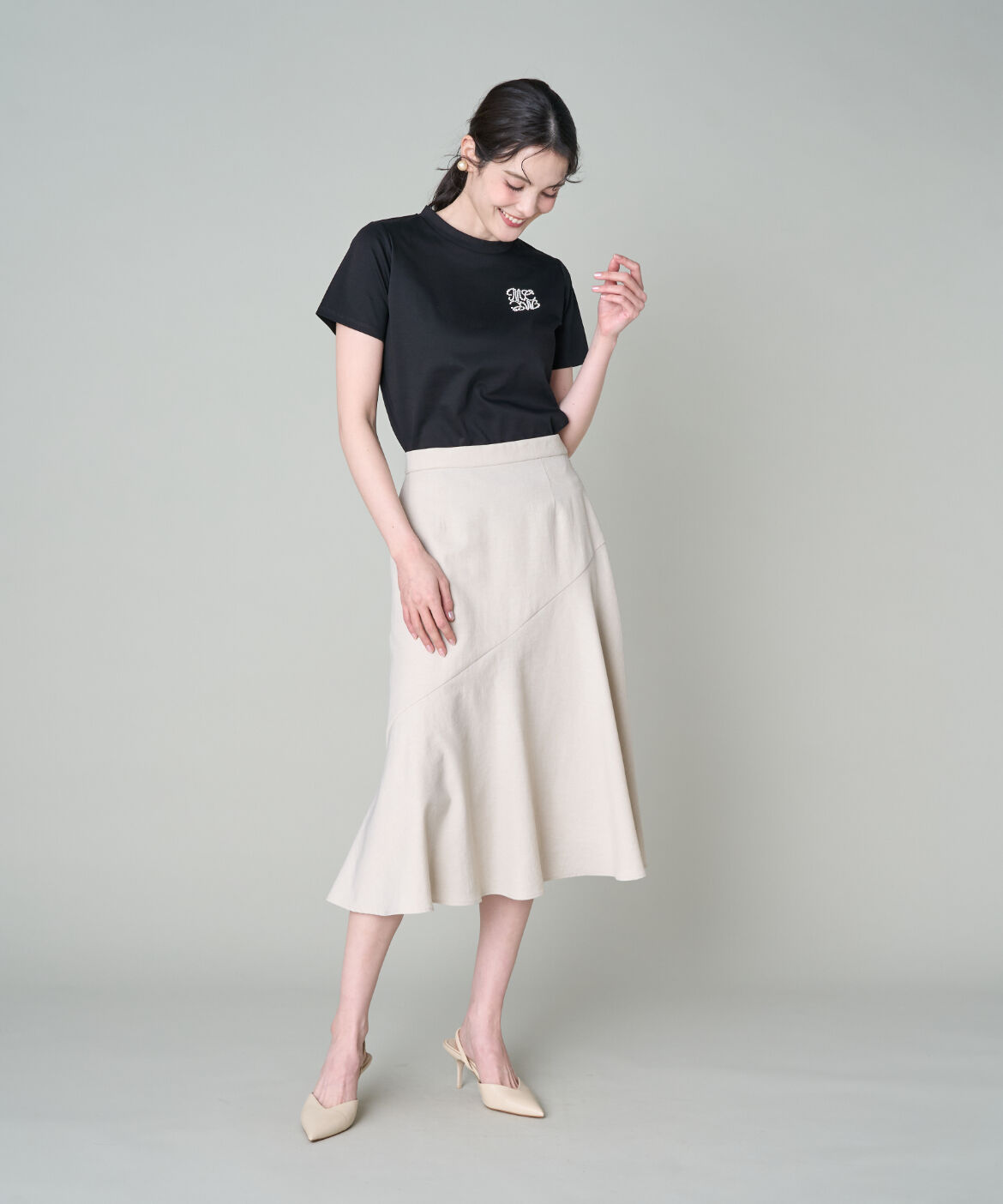 Maglie le cassetto「LOVERコンパクトTシャツ｜毎日に寄り添う名品T」|Tシャツ・カットソー|