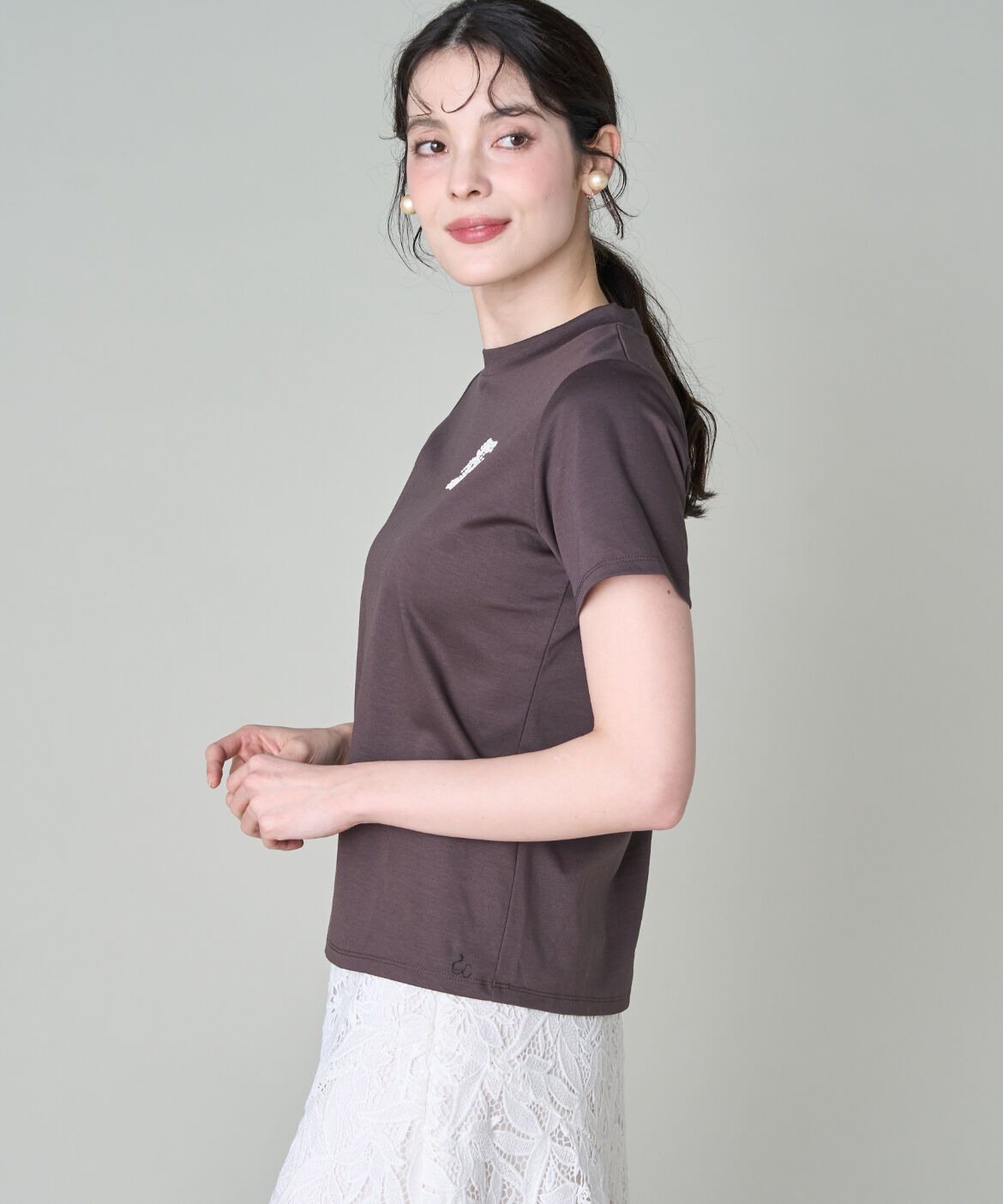 Maglie le cassetto「LOVERコンパクトTシャツ｜毎日に寄り添う名品T」|Tシャツ・カットソー|