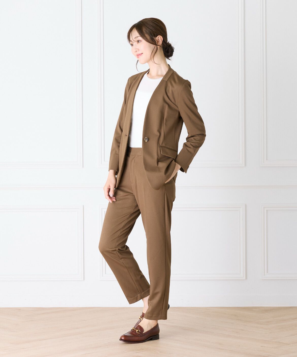 INED「テーパードパンツ《INED CLARO》」|その他|