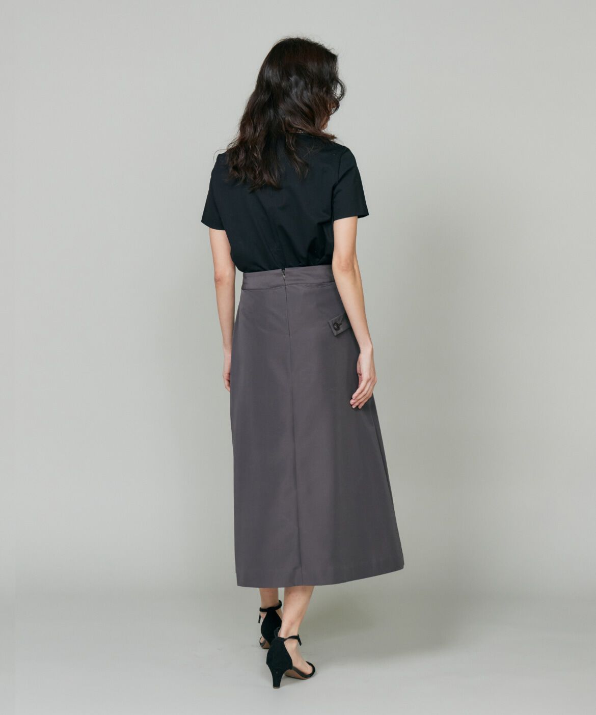 la veille by SUPERIOR CLOSET「《大きいサイズ》ラップライクスカート」|スカート|