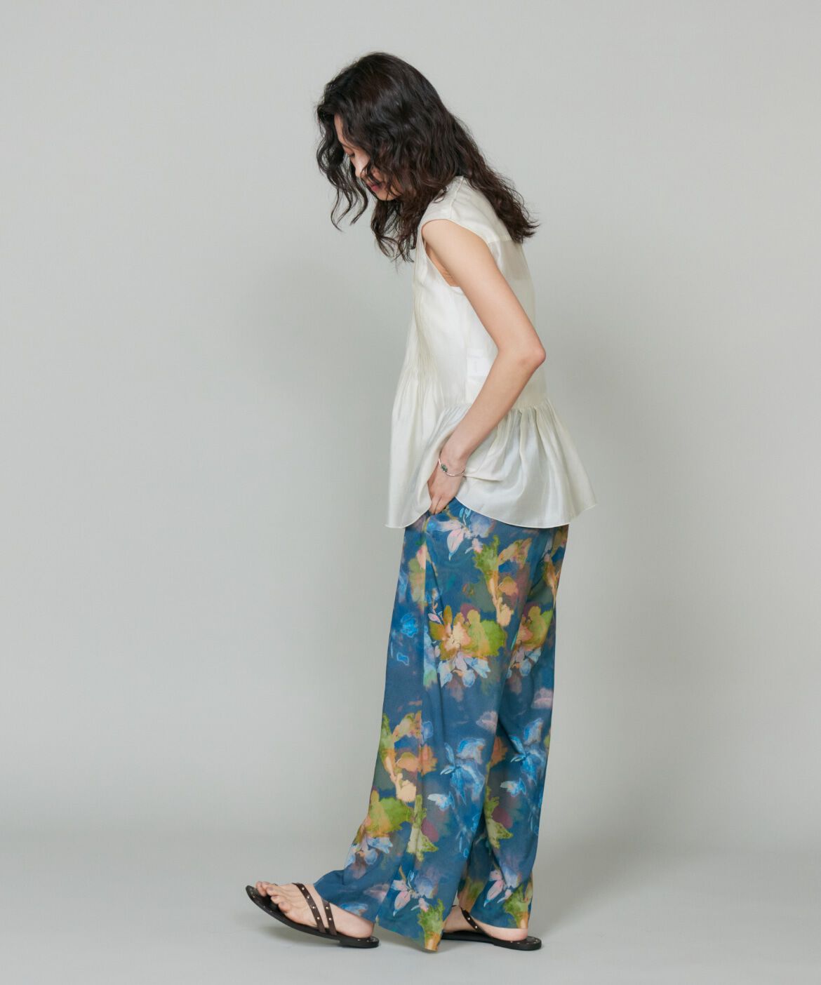 la veille by SUPERIOR CLOSET「《大きいサイズ》ピンタックブラウス」|シャツ・ブラウス|