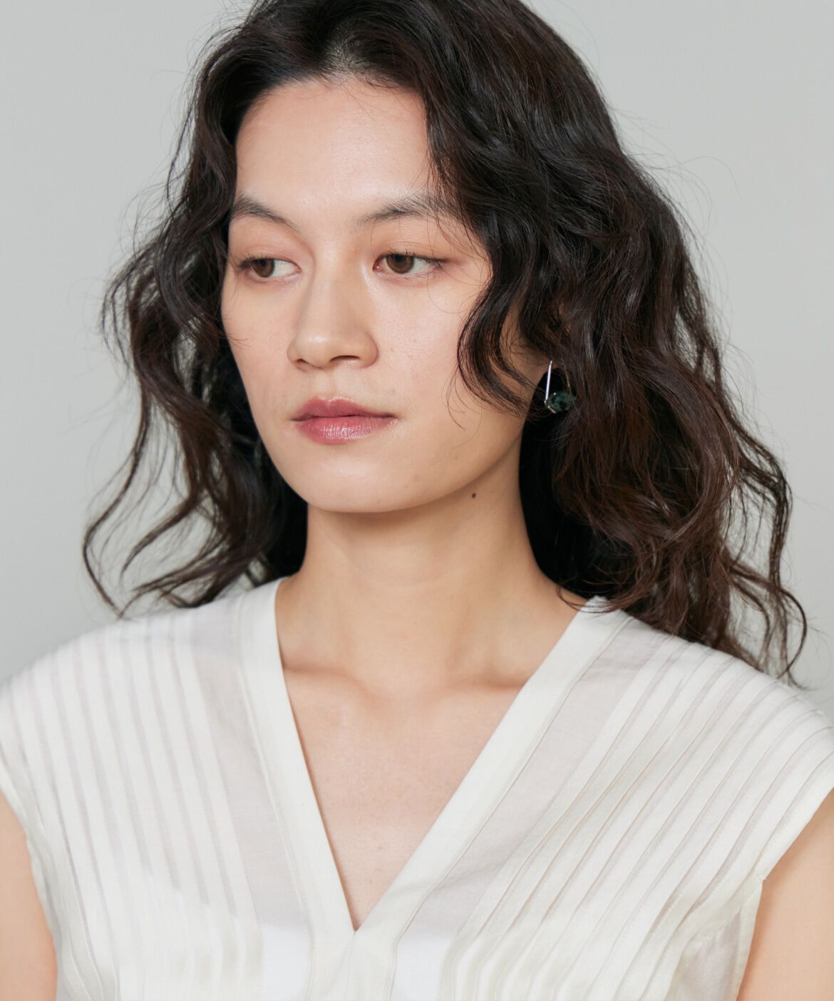la veille by SUPERIOR CLOSET「《大きいサイズ》ピンタックブラウス」|シャツ・ブラウス|