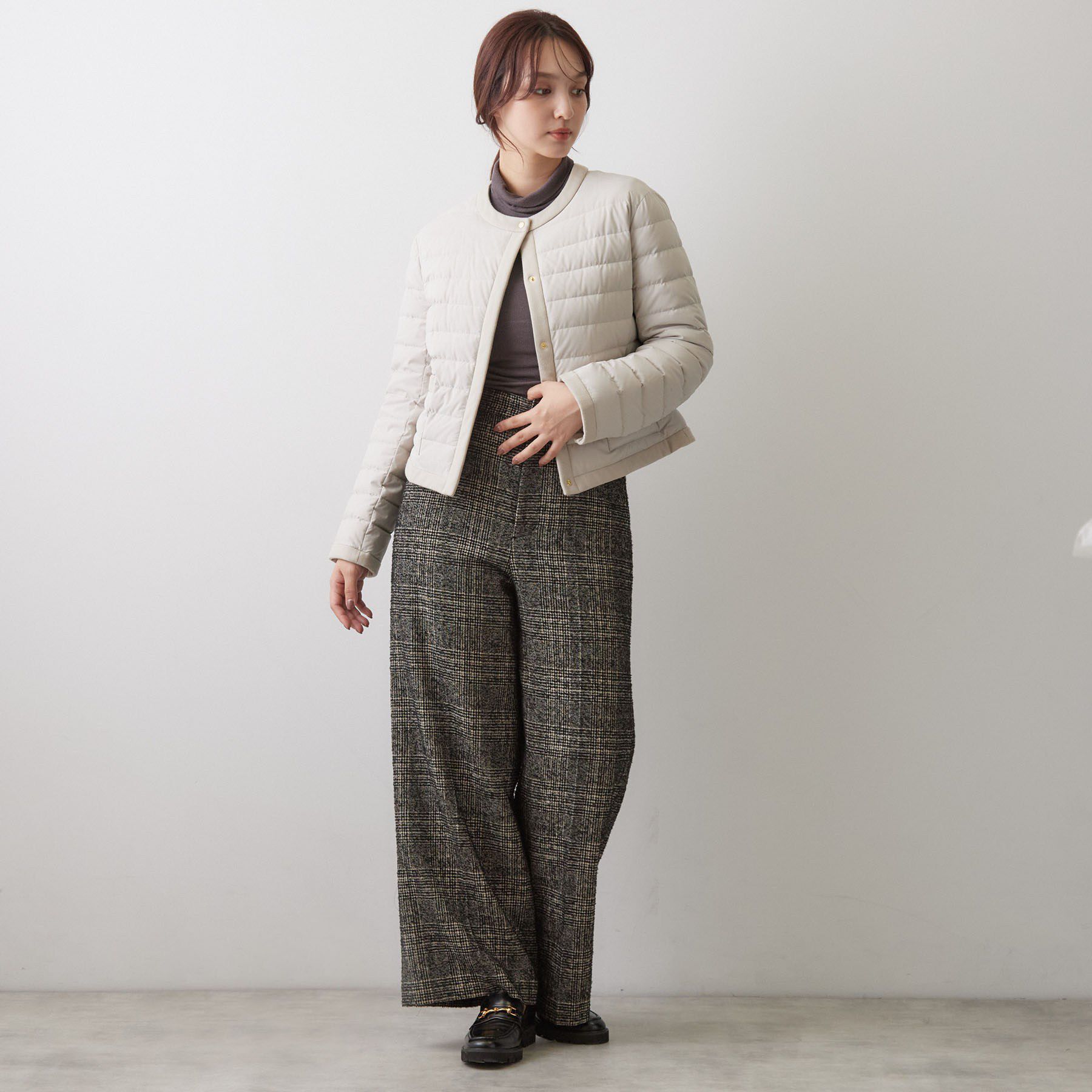 DRESSTERIOR「ストレッチ ライトダウンジャケット」|ダウン|