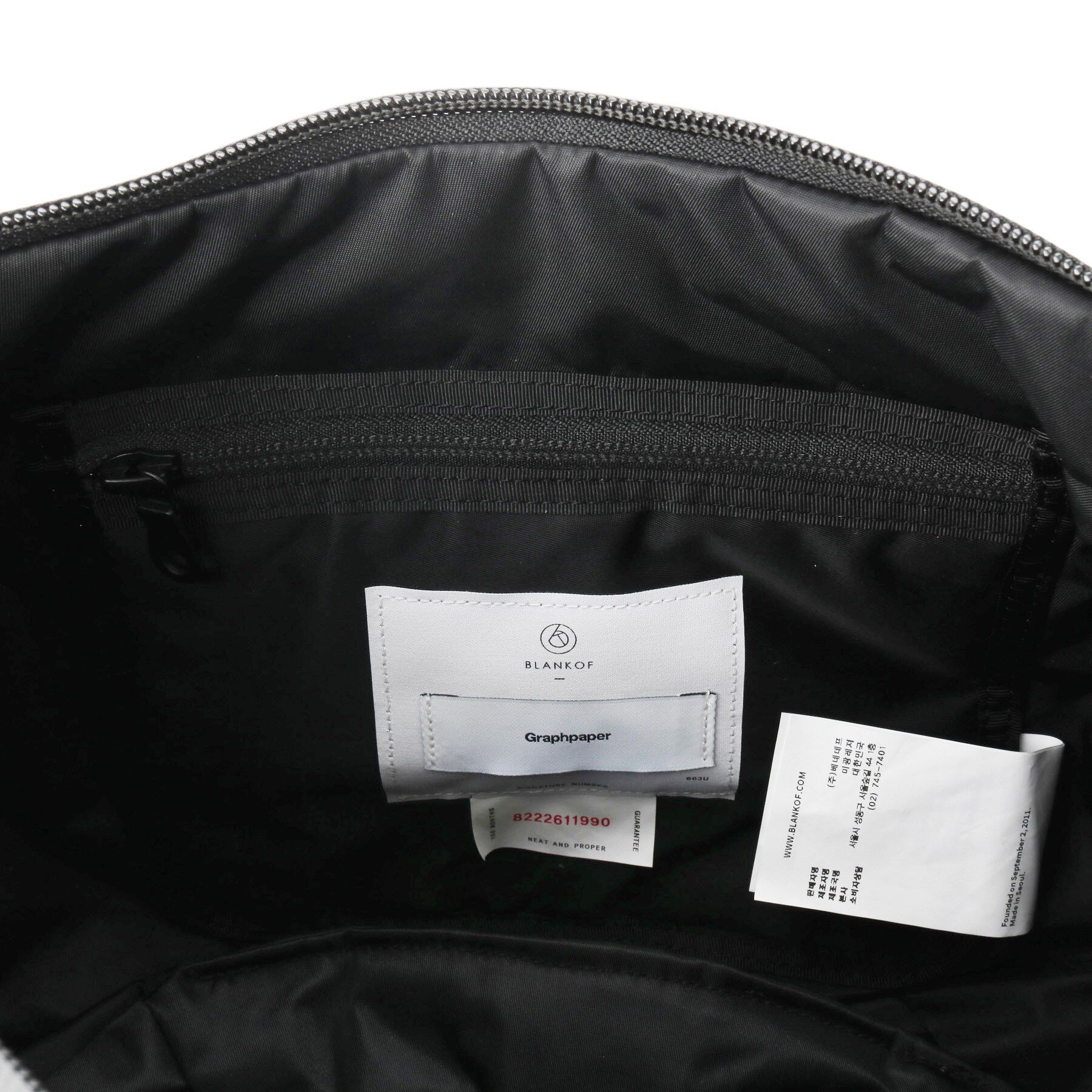 DRESSTERIOR「GRAPHPAPER（グラフペーパー）Blankof for GP Medium Crescent 」|ショルダー・メッセンジャー|