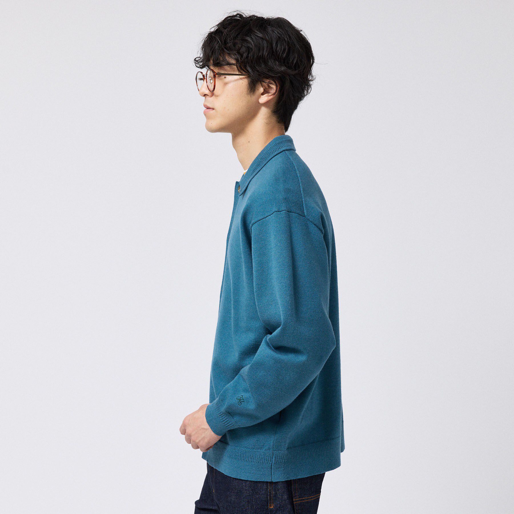 TAKEO KIKUCHI「ニット シャツ カーディガン」|ニット・セーター|