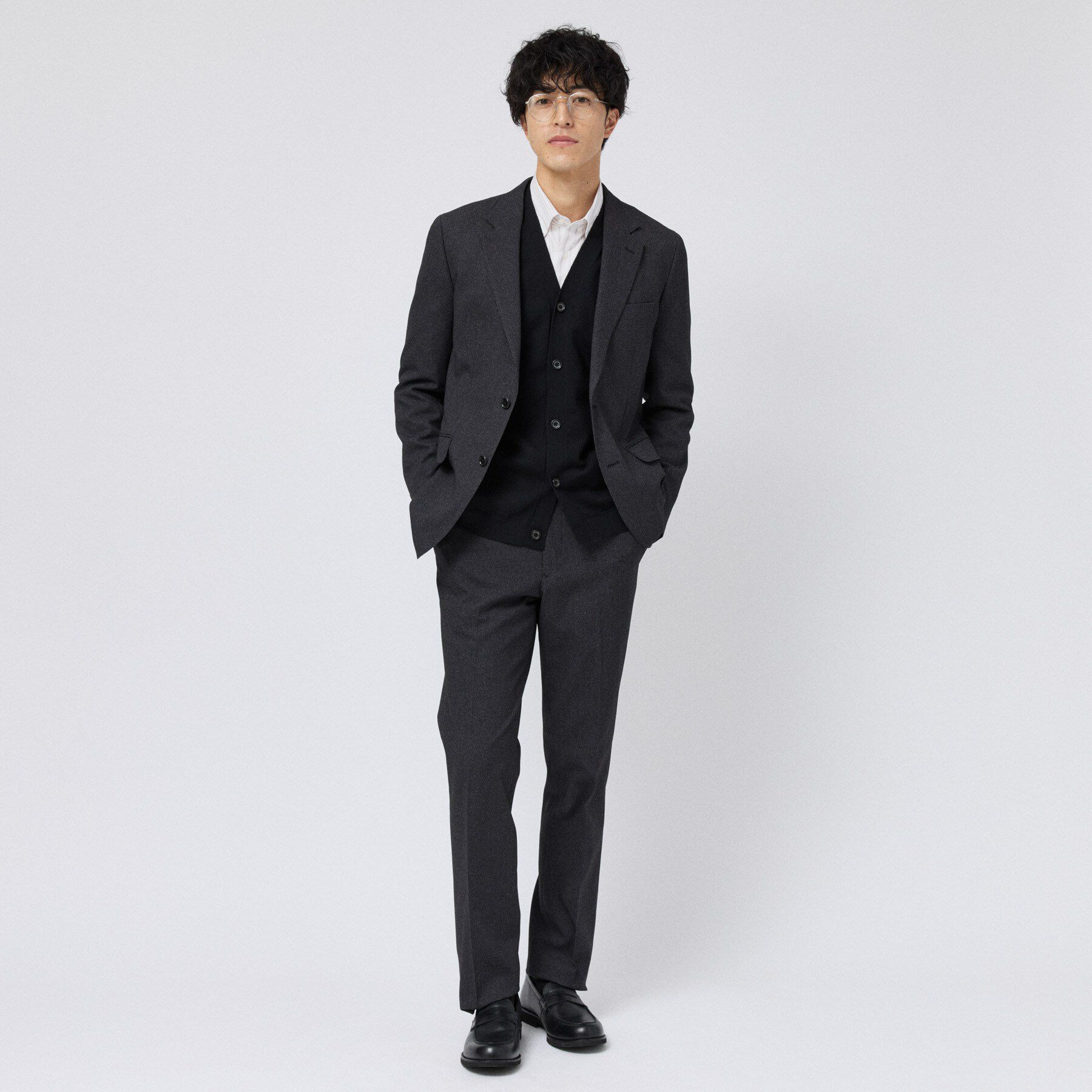 TAKEO KIKUCHI「アンチピリング ニット カーディガン」|カーディガン|