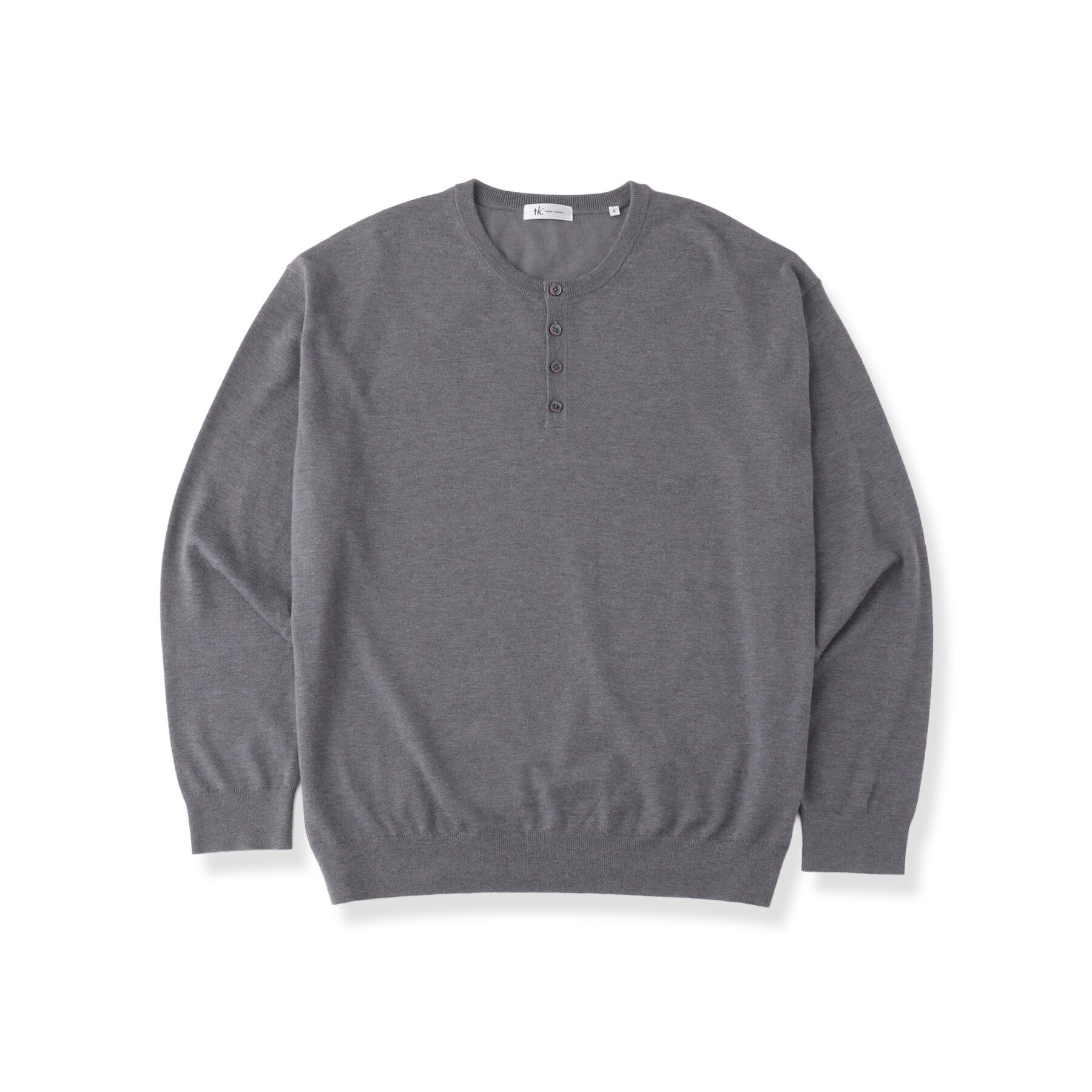 tk.TAKEO KIKUCHI「ヘンリーネックハイゲージニット」|ニット・セーター|