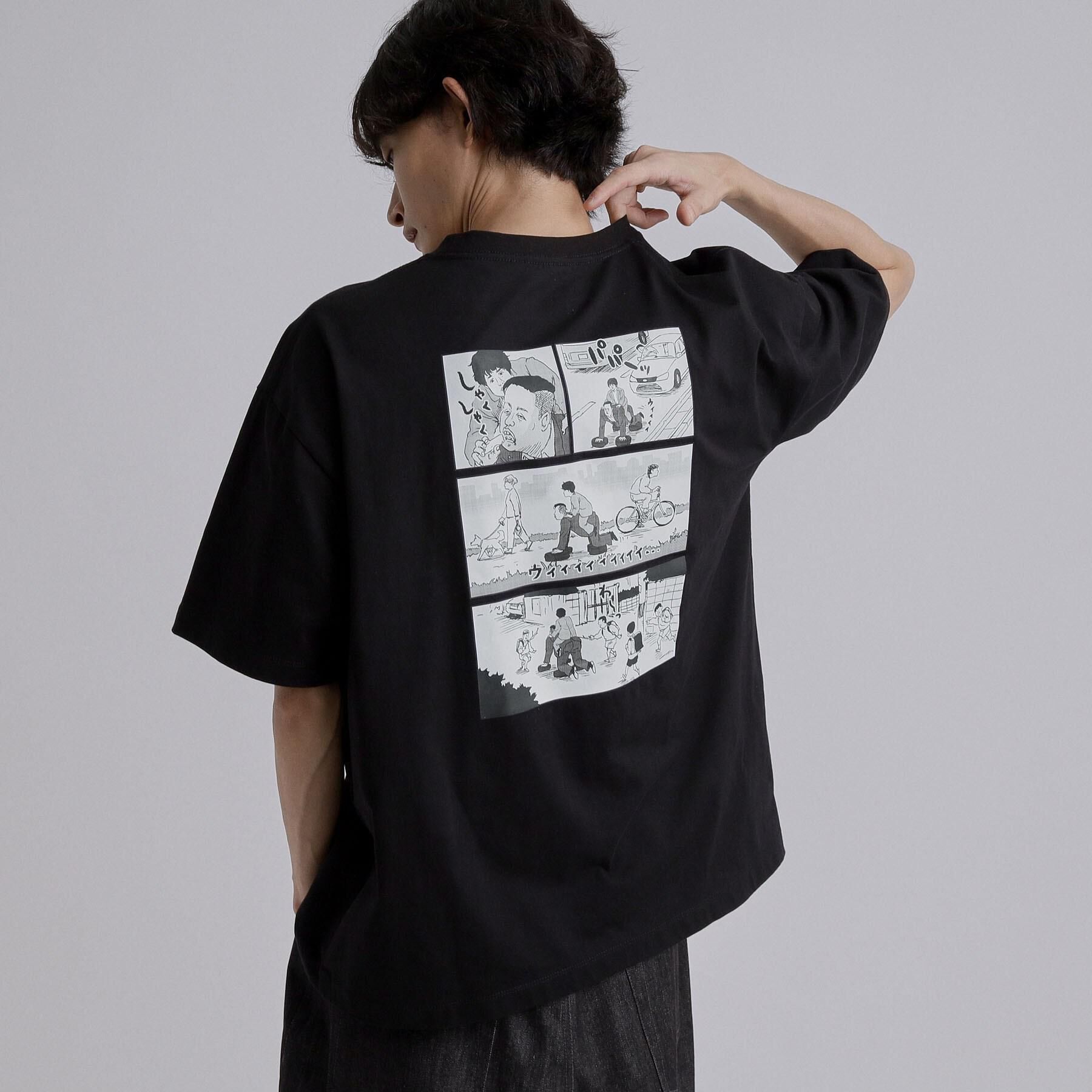 tk.TAKEO KIKUCHI「【エバース&times;tk．TAKEO KIKUCHI】コラボレーションTシャツ　SCENE１」|Tシャツ・カットソー|