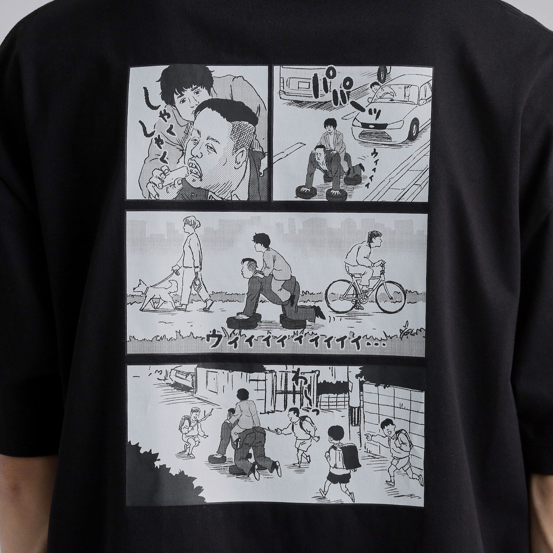 tk.TAKEO KIKUCHI「【エバース&times;tk．TAKEO KIKUCHI】コラボレーションTシャツ　SCENE１」|Tシャツ・カットソー|