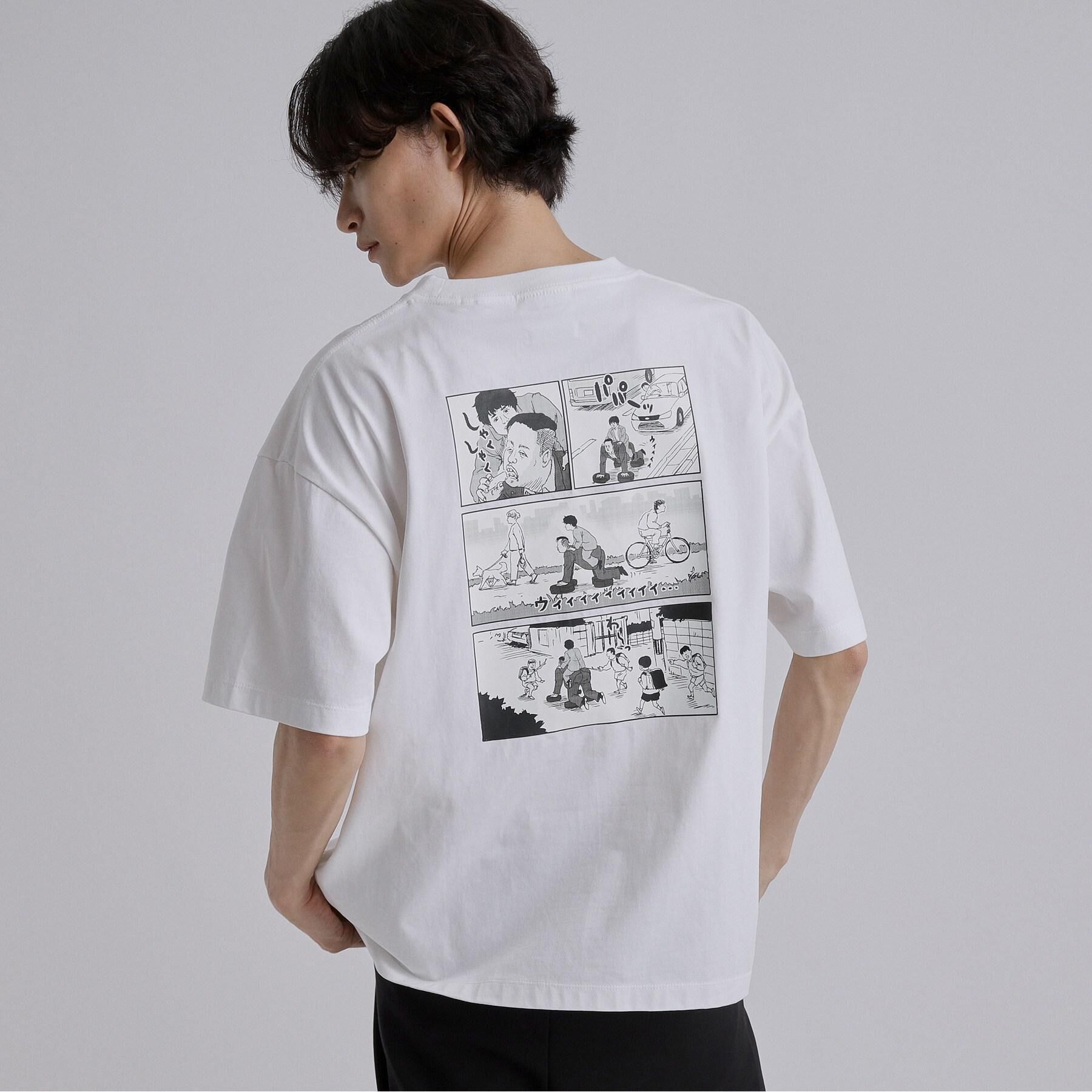 tk.TAKEO KIKUCHI「【エバース&times;tk．TAKEO KIKUCHI】コラボレーションTシャツ　SCENE１」|Tシャツ・カットソー|