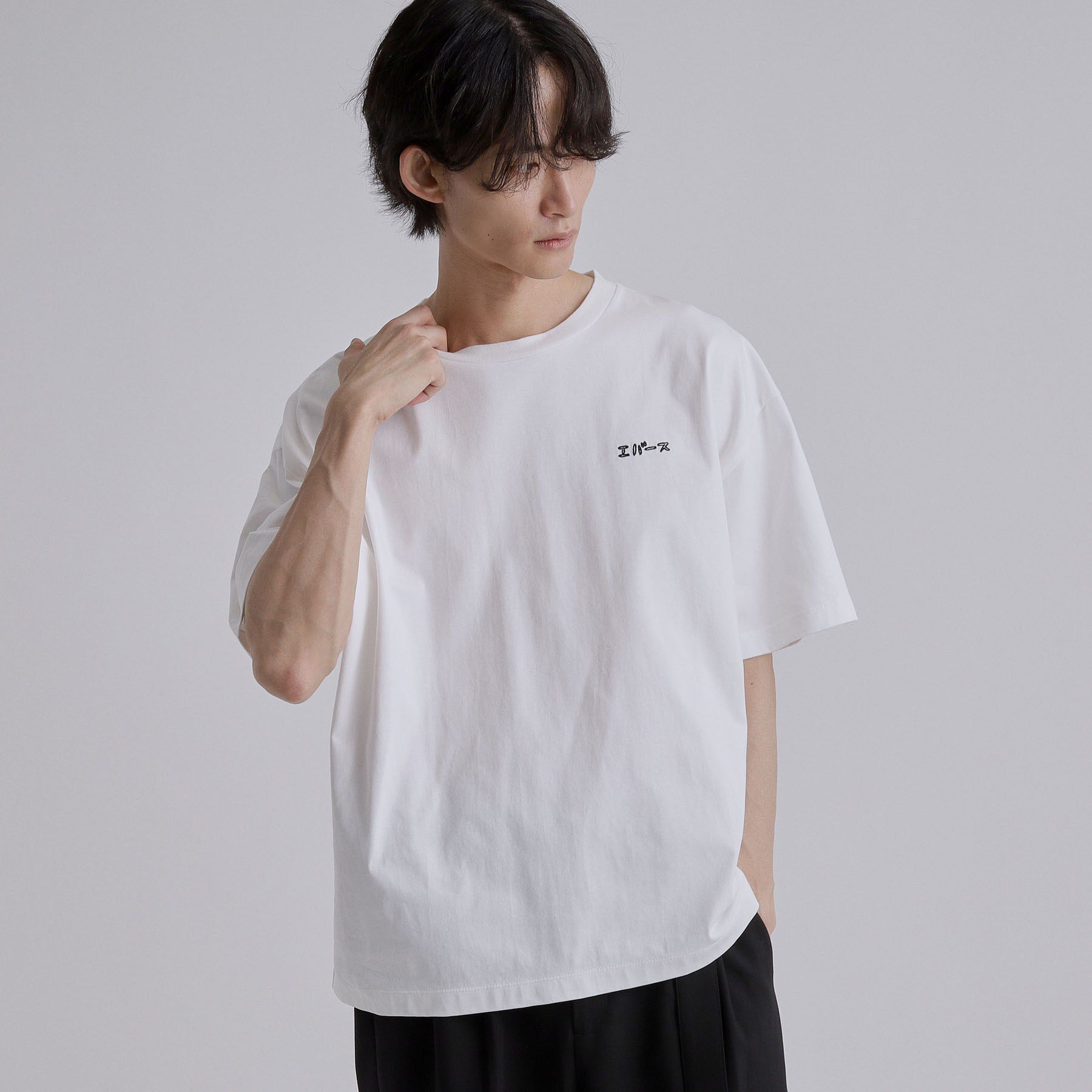 tk.TAKEO KIKUCHI「【エバース&times;tk．TAKEO KIKUCHI】コラボレーションTシャツ　SCENE１」|Tシャツ・カットソー|