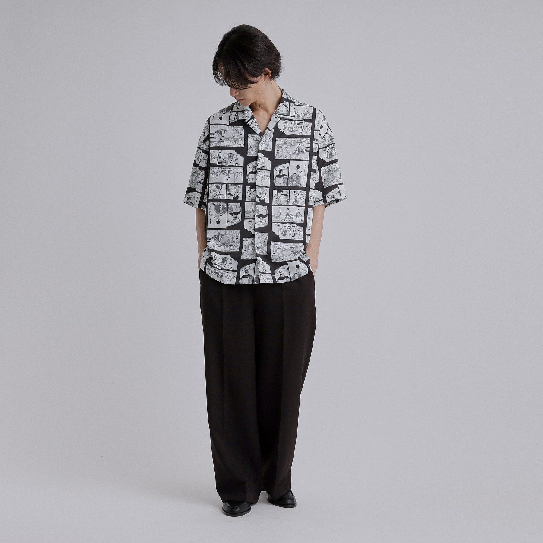 tk.TAKEO KIKUCHI「【エバース&times;tk．TAKEO KIKUCHI】コラボレーション2WAYシャツ」|シャツ・ブラウス|