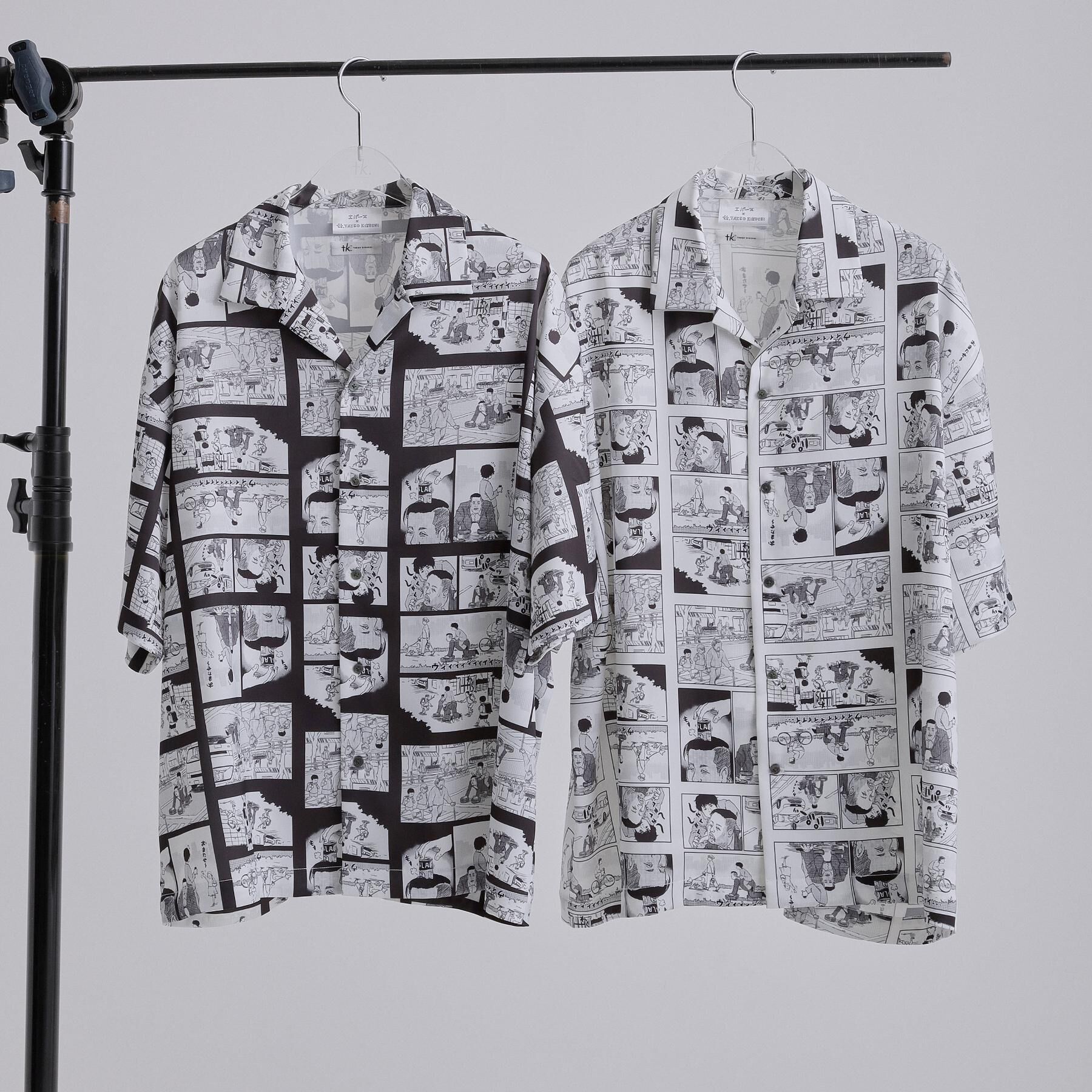 tk.TAKEO KIKUCHI「【エバース&times;tk．TAKEO KIKUCHI】コラボレーション2WAYシャツ」|シャツ・ブラウス|