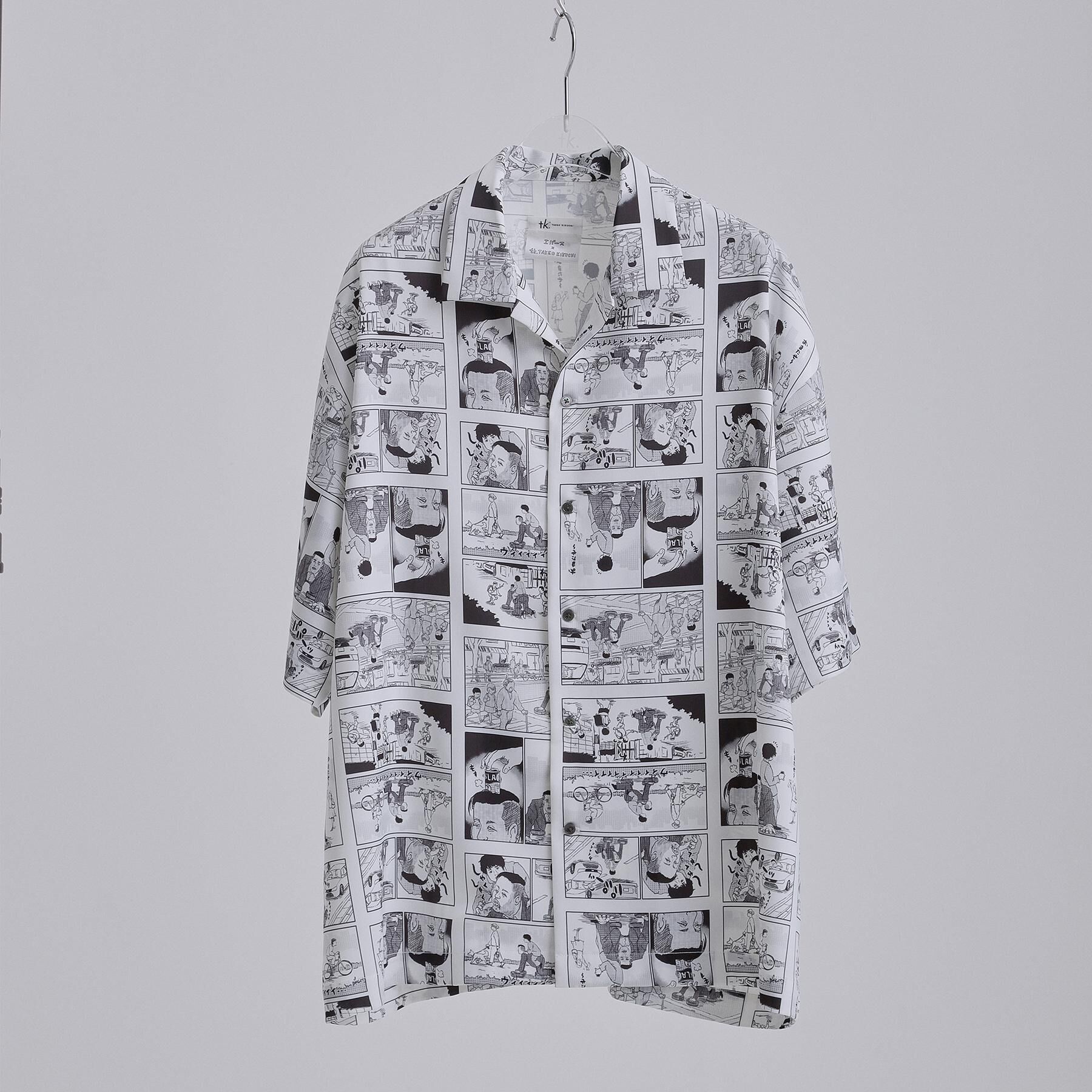 tk.TAKEO KIKUCHI「【エバース&times;tk．TAKEO KIKUCHI】コラボレーション2WAYシャツ」|シャツ・ブラウス|