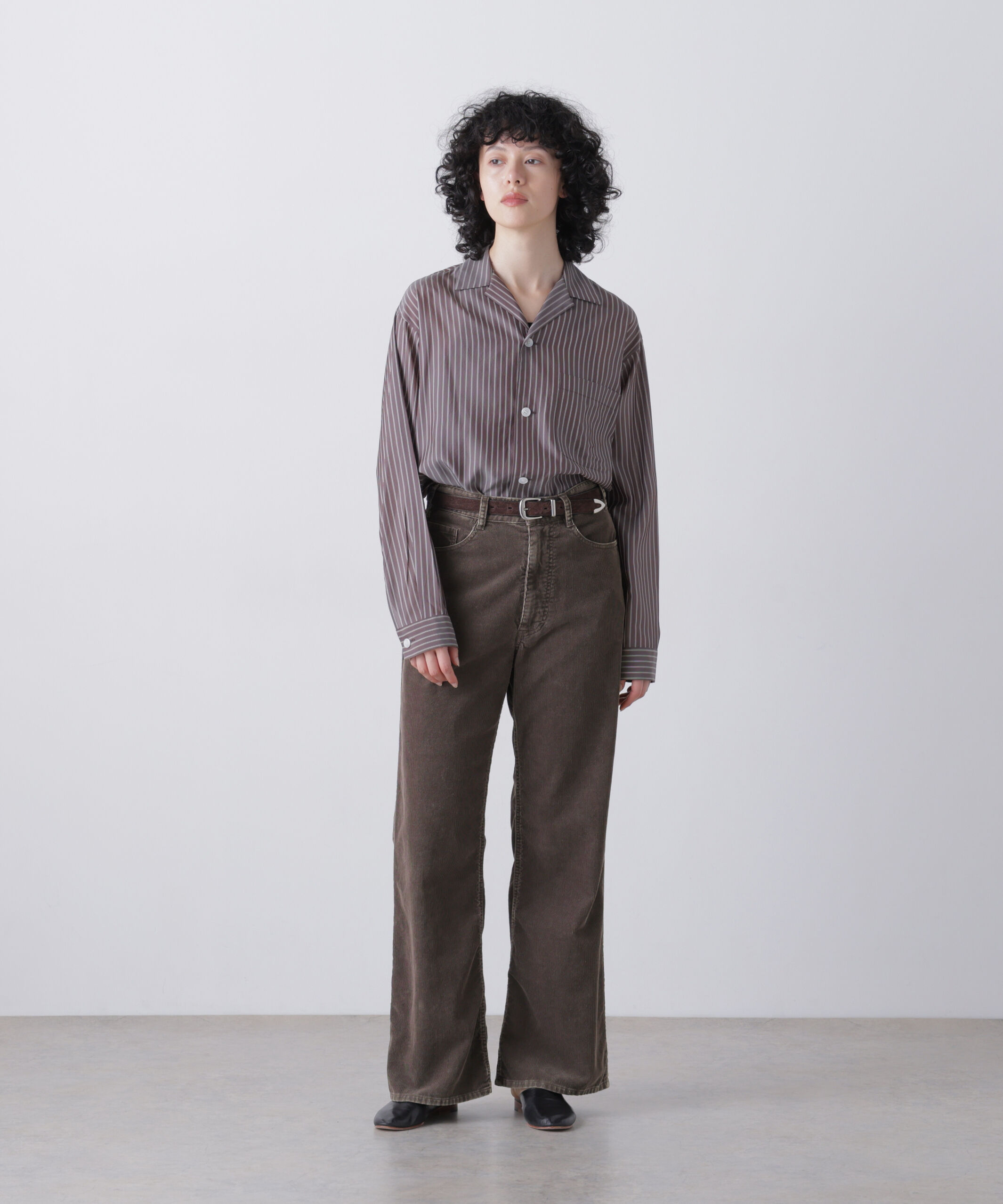 YLEVE 「YLEVE / [UNISEX] SULFUR-DYED BLEACHED CORDUROY PANTS」|その他|