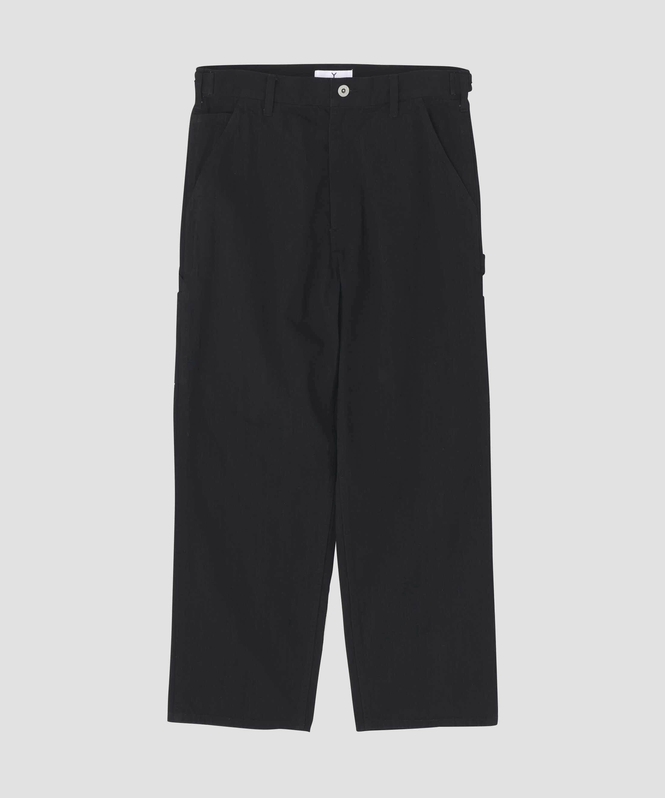 YLEVE 「Ｙ /  [UNISEX] ORGANIC COTTON LIGHT DENIM PAINTER PANTS」|その他|ブラック