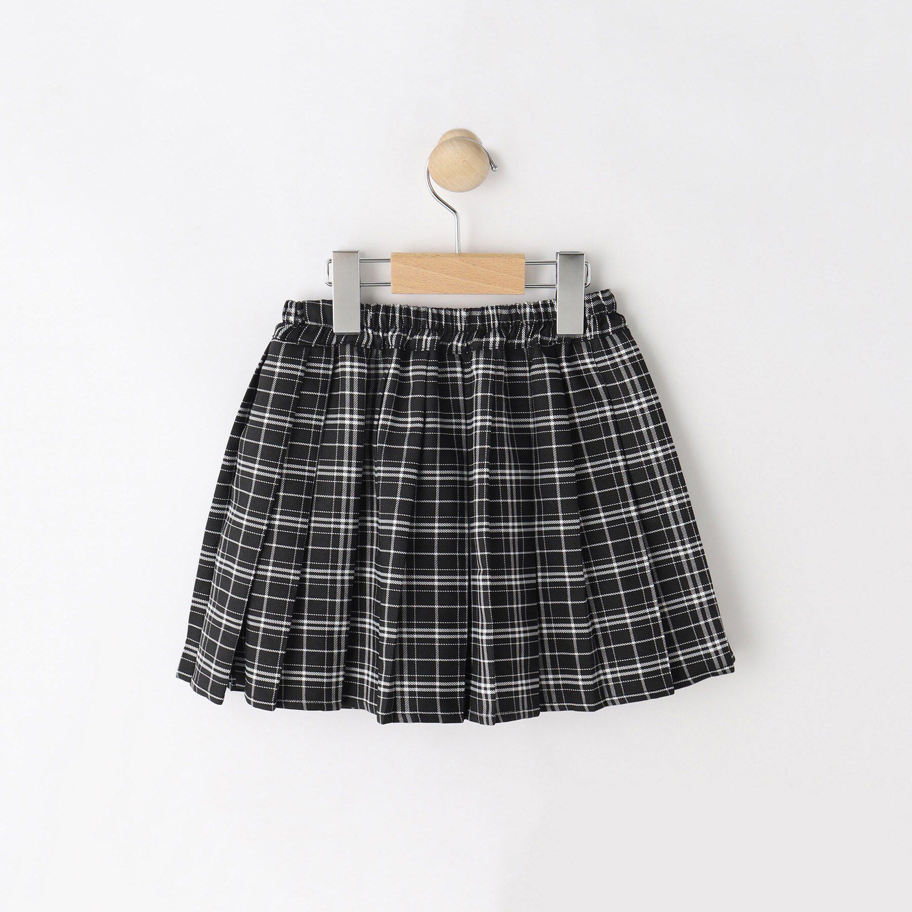SHOO･LA･RUE「【110-140cm】チェックプリーツスカート」|スカート|