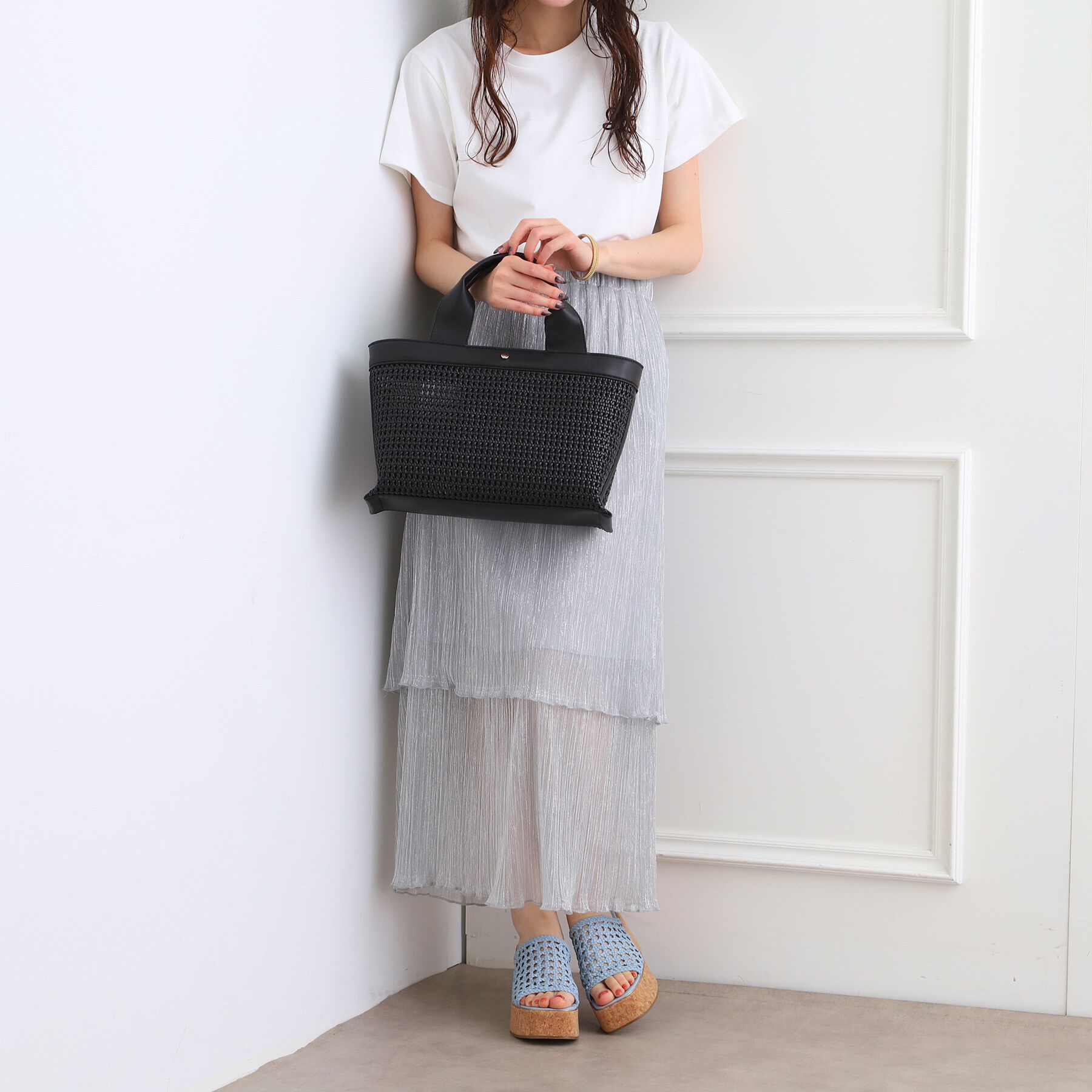 ESPERANZA「【EC限定】横長メッシュトート」|トートバッグ|