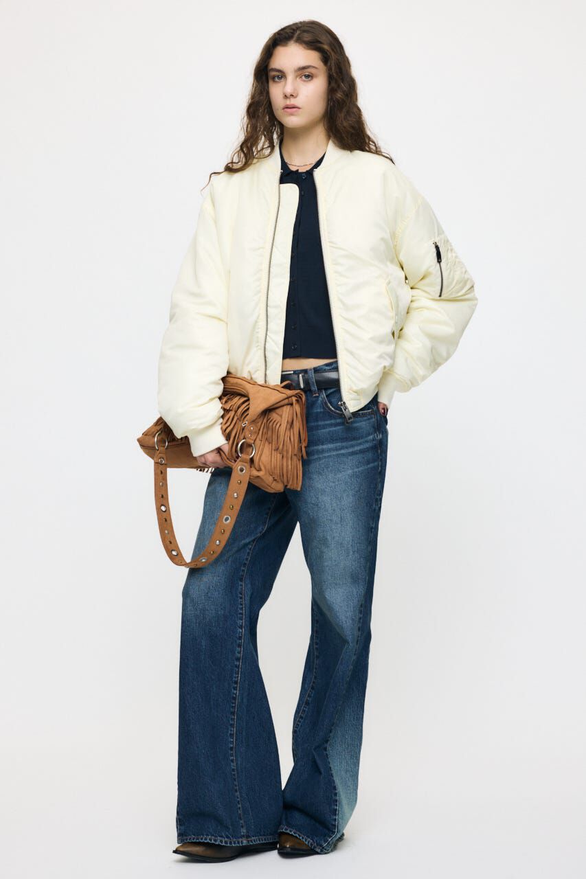MOUSSY「GATHER NYLON MA-1」|ブルゾン・スタジャン|
