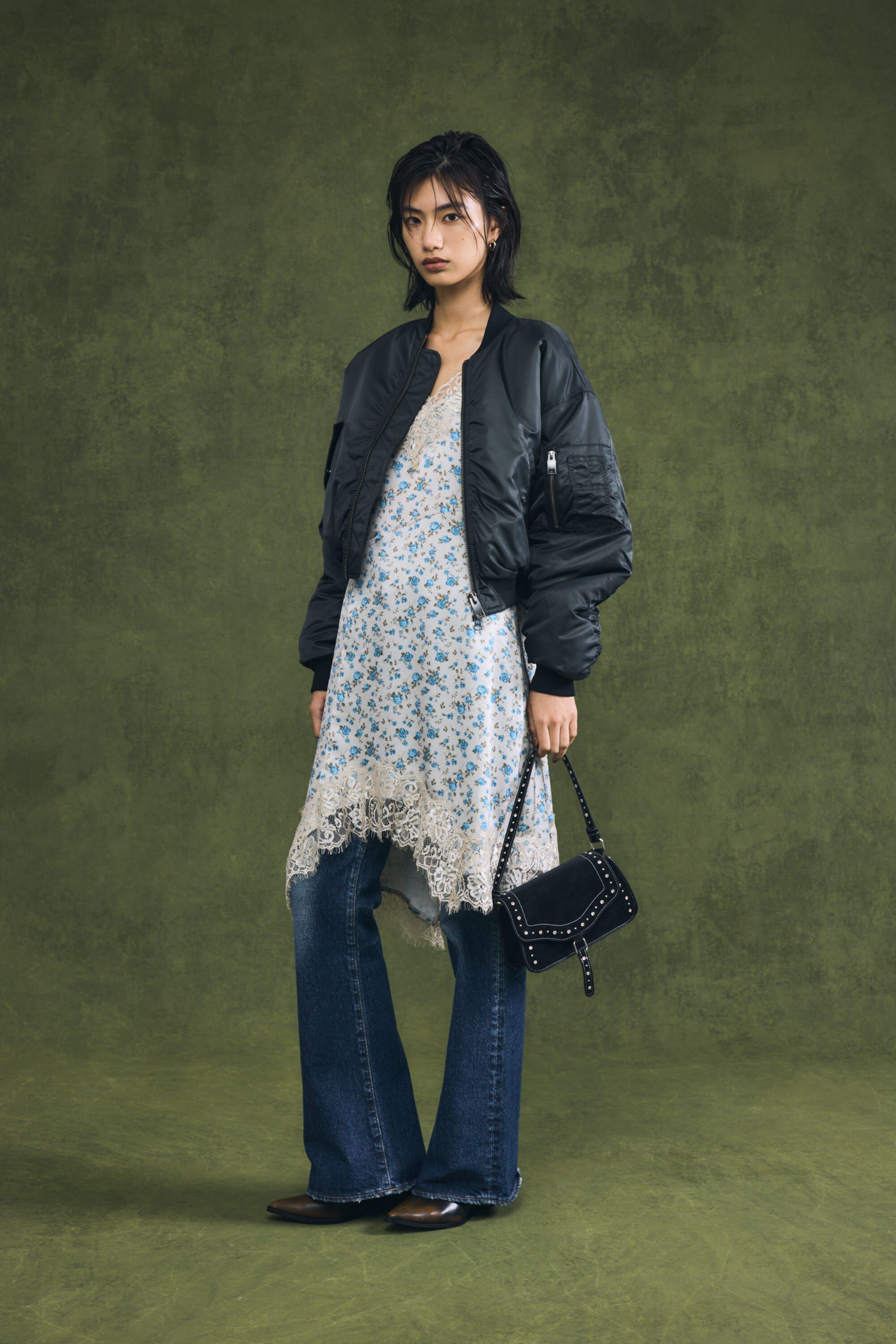 MOUSSY「GATHER NYLON MA-1」|ブルゾン・スタジャン|