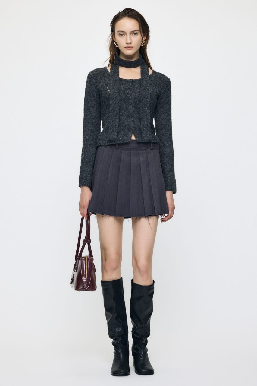 MOUSSY「PLEATED WRAP スカート」|スカート|