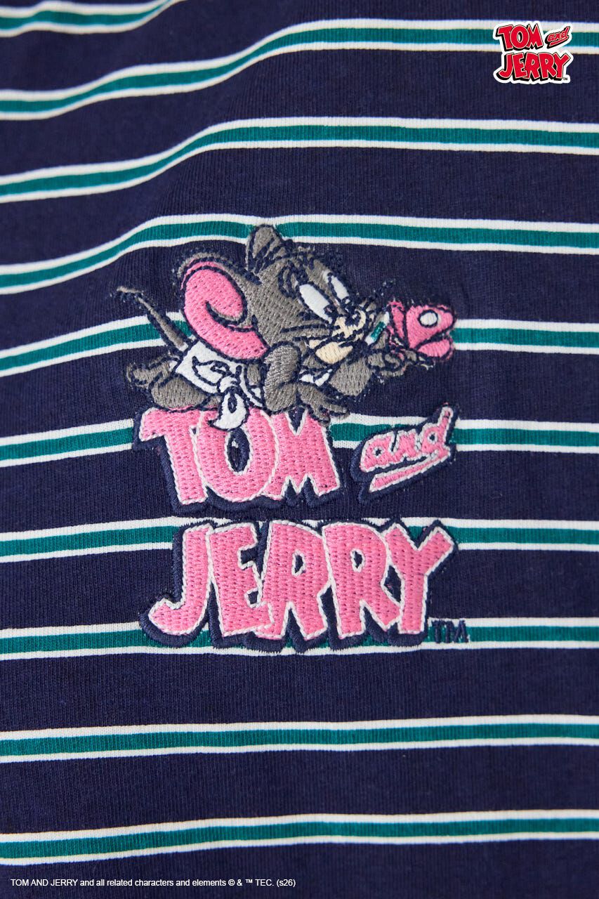RODEO CROWNS「(TOM and JERRY)カスタムボーダーロンTEE」|Tシャツ・カットソー|